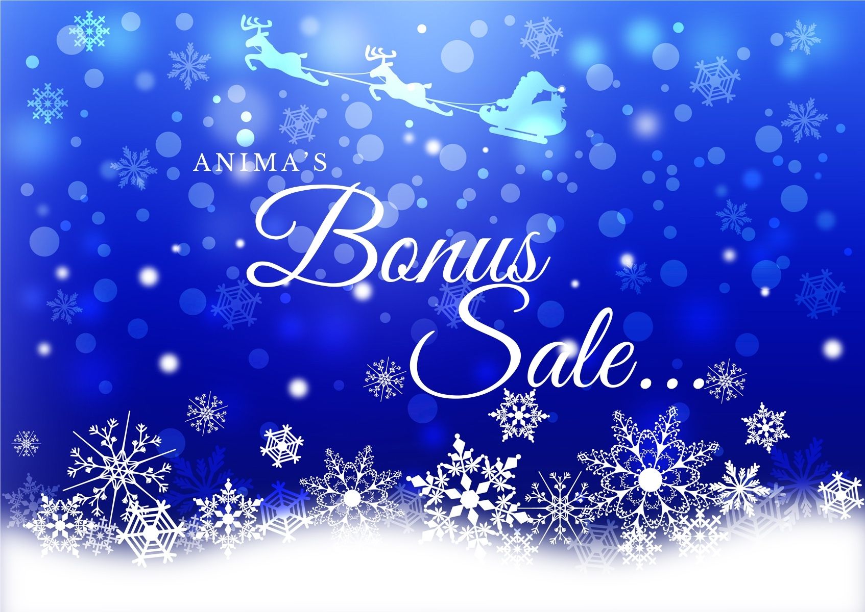 BONUS SALE  12月15日まで